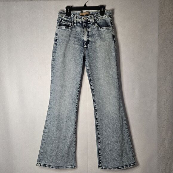 Joe's Jeans The Molly Petite High Rise Flare Slit Bell Bottom Sz 28 - Picture 1 of 7